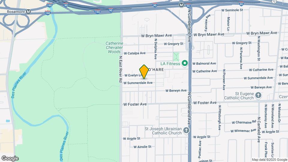 8638 W Summerdale Ave Map and Location Details