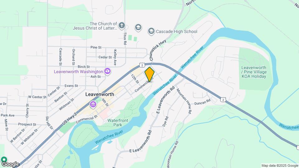 1221 Commercial St Map and Location Details