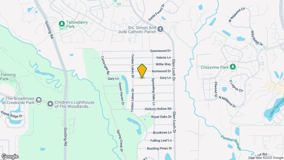 3431 Gary Ln Map and Location Details