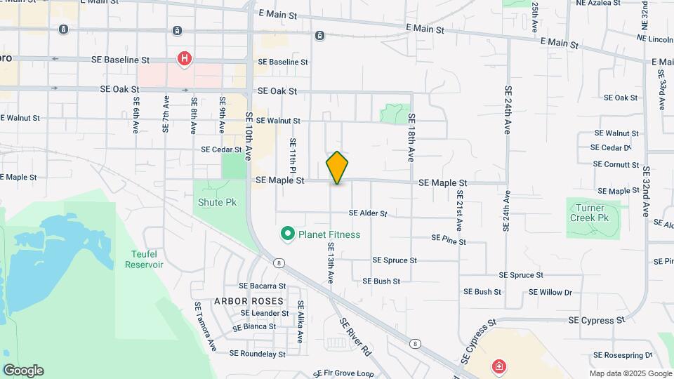 736 SE 13th Ave Map and Location Details
