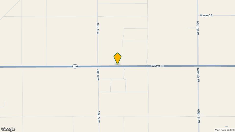 6757 W Ave L-10 Map and Location Details