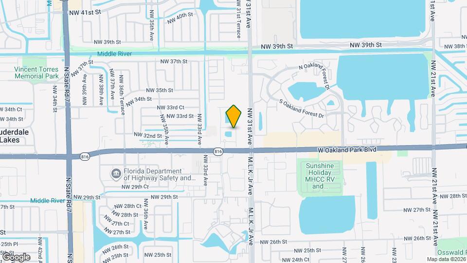 3223 NW 31st Terrace Map and Location Details