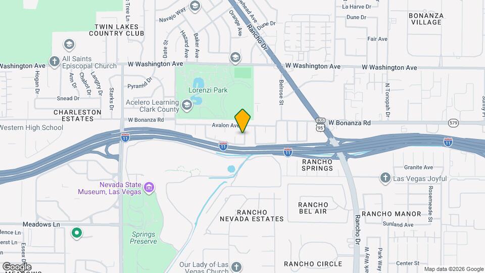 213 Orchid Dr Map and Location Details