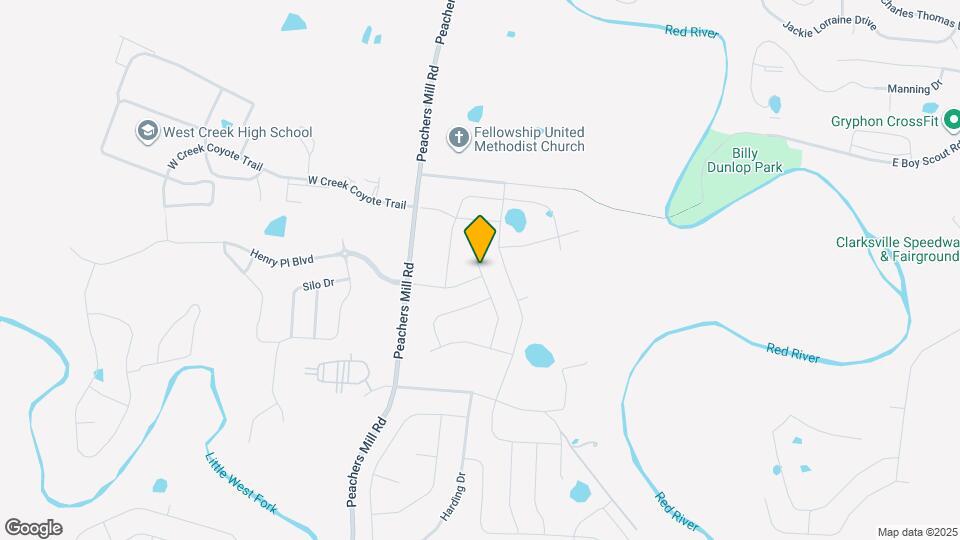 290 Elwell Rd Map and Location Details