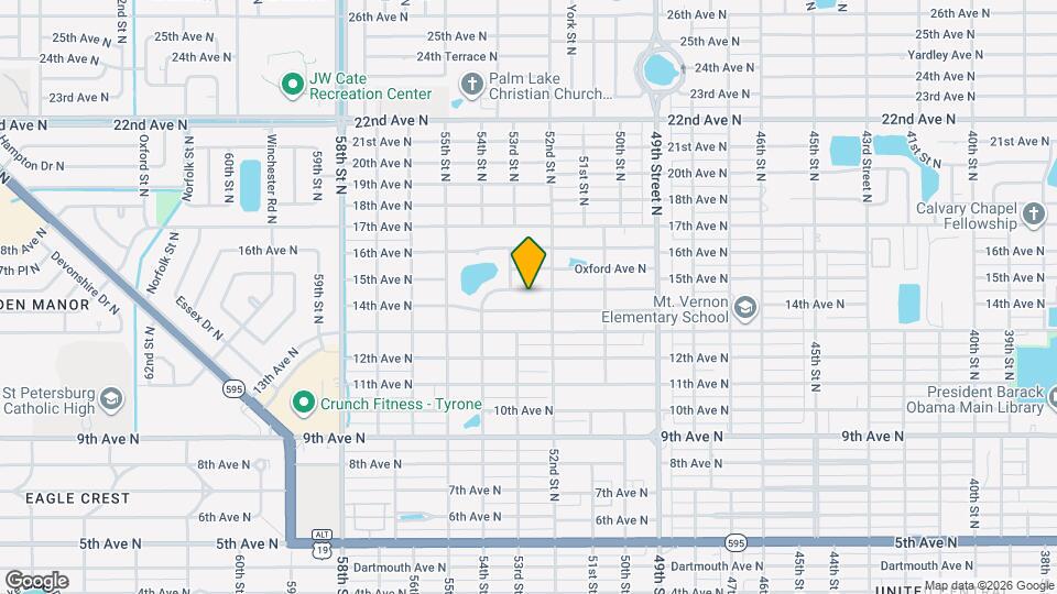 5248 15th Ave N Map and Location Details