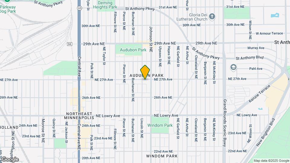 1504 27th Ave NE, Unit First Floor Map and Location Details