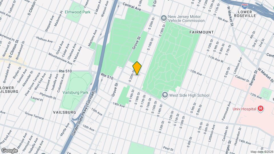 369 S 19th St, Unit 2 Map and Location Details