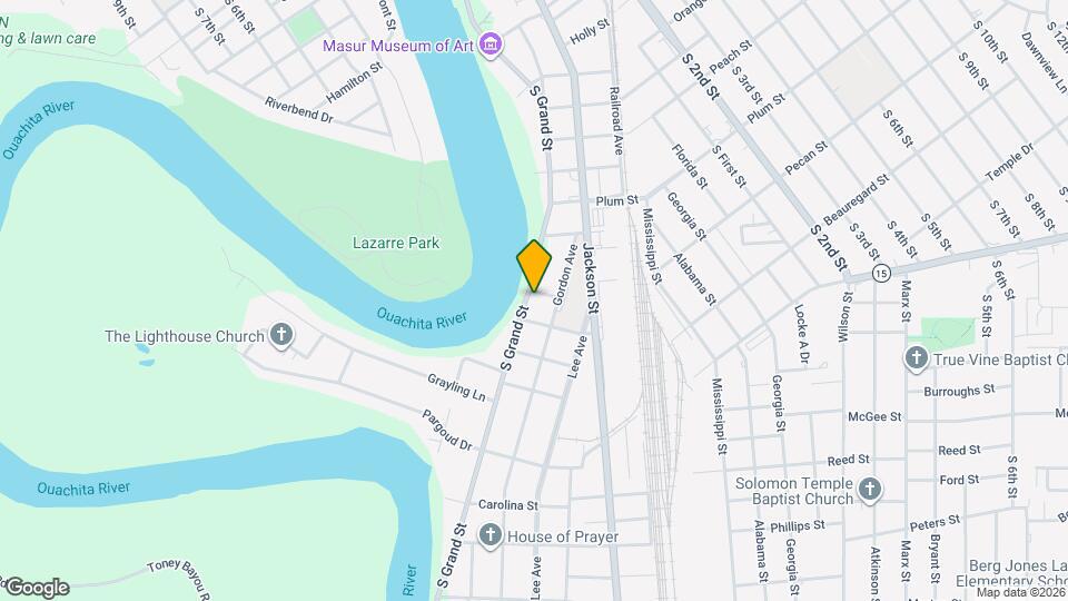 2203 S Grand St Mapa y Detalles de la Ubicación