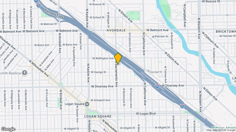 2925 N Sacramento Ave Mapa y Detalles de la Ubicación