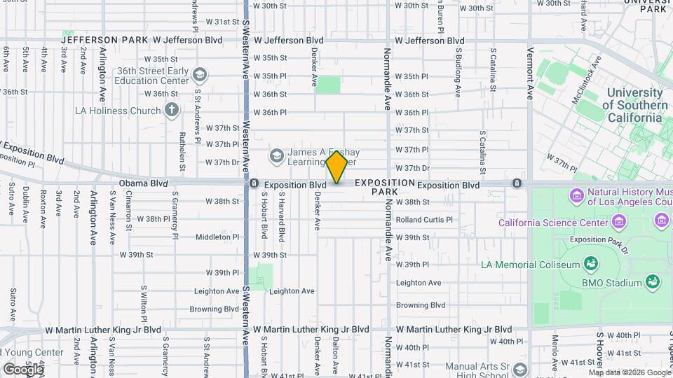 1406 Exposition Blvd Map and Location Details