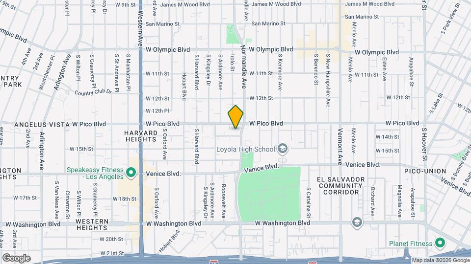 2715 W 14th St, Unit 101 Map and Location Details