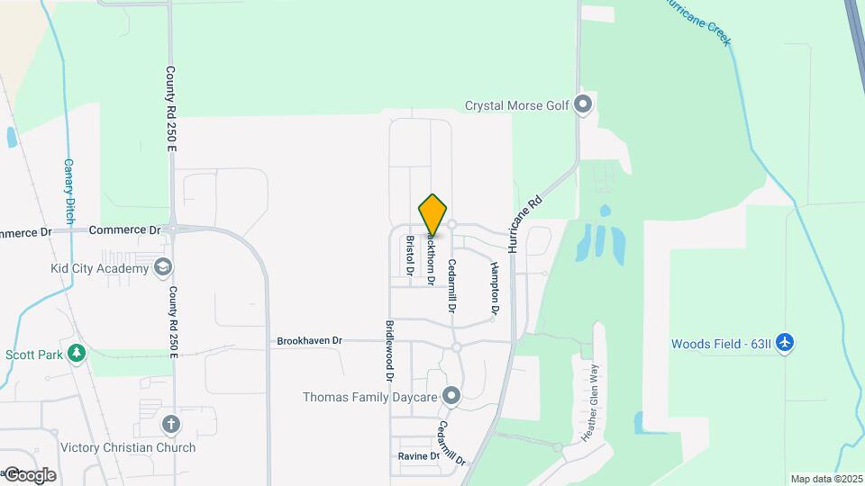 2364 Blackthorn Dr Map and Location Details