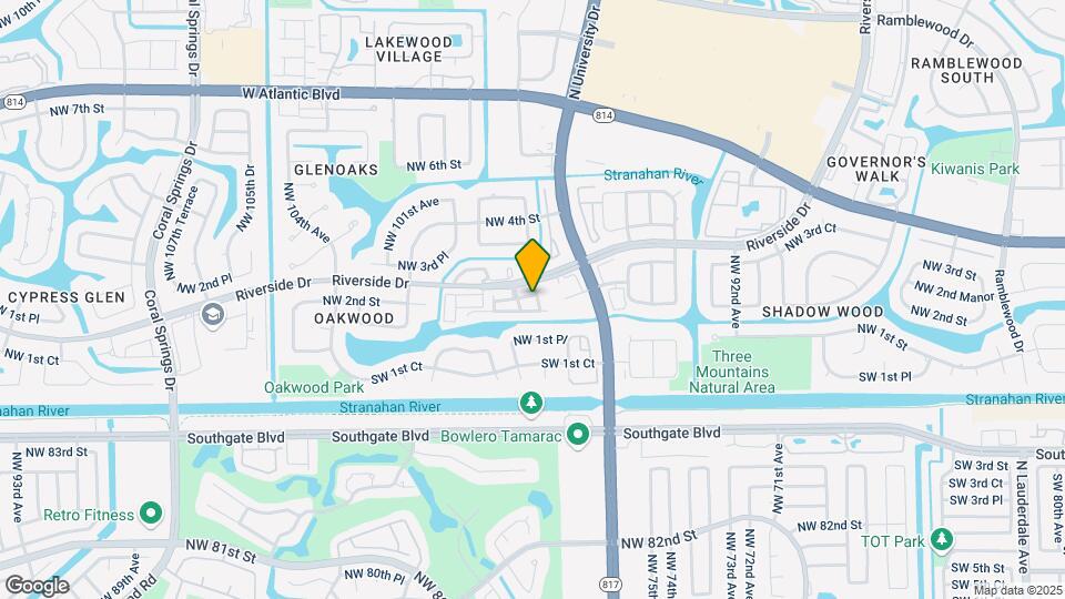 160 NW 97th Terrace Map and Location Details