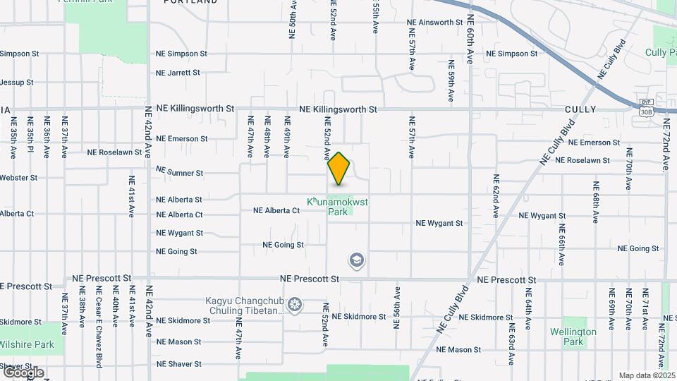 5237 NE Alberta St Mapa y Detalles de la Ubicación