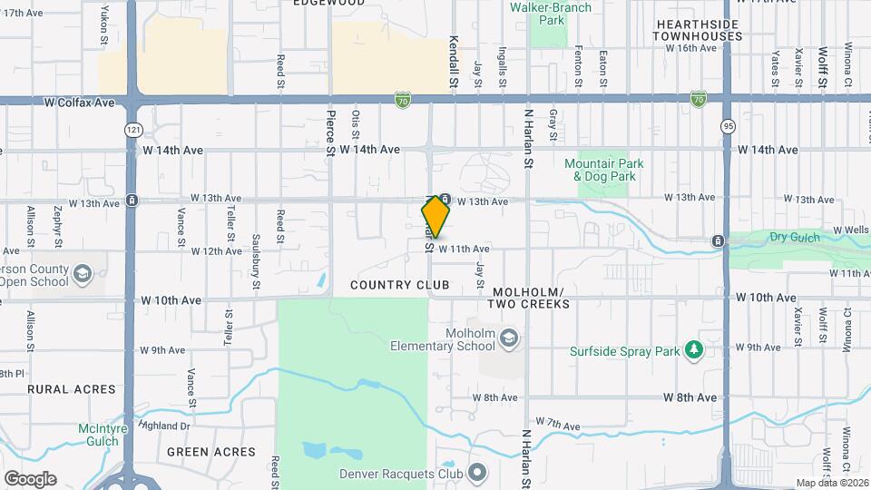 1200 N Lamar St Map and Location Details