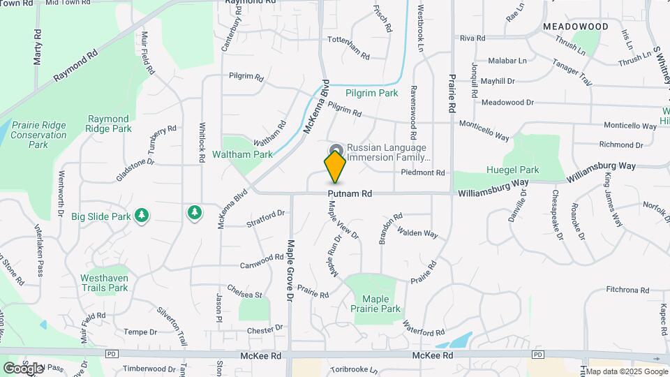 6506 Putnam Rd Map and Location Details