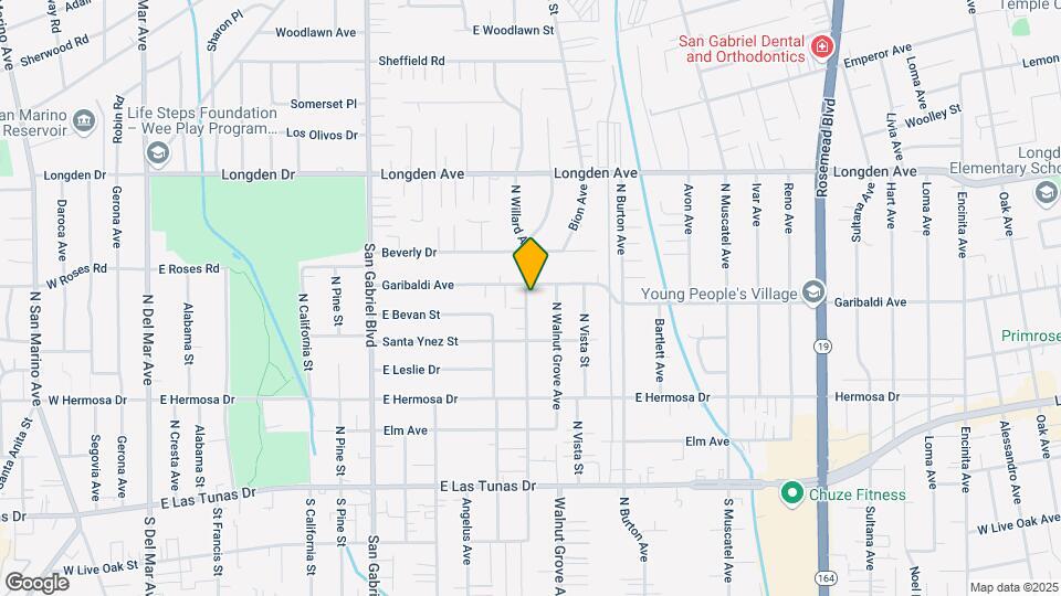 6046 N Willard Ave Map and Location Details