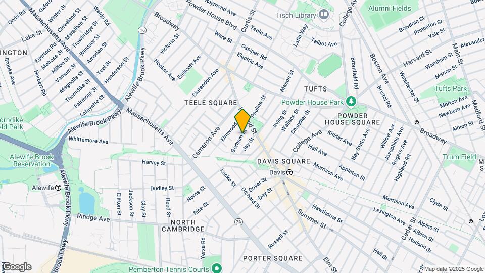 44 Gorham St Mapa y Detalles de la Ubicación