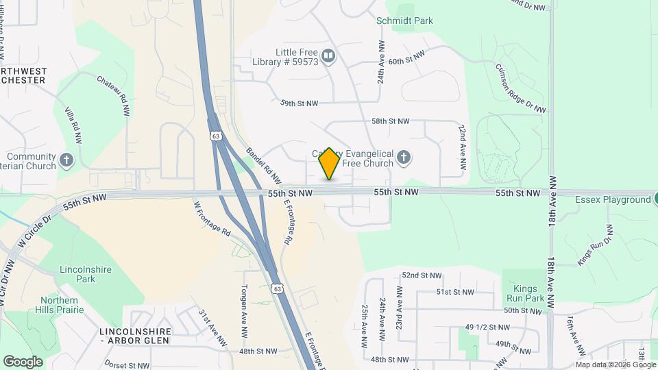 2705 55th St NW Map and Location Details