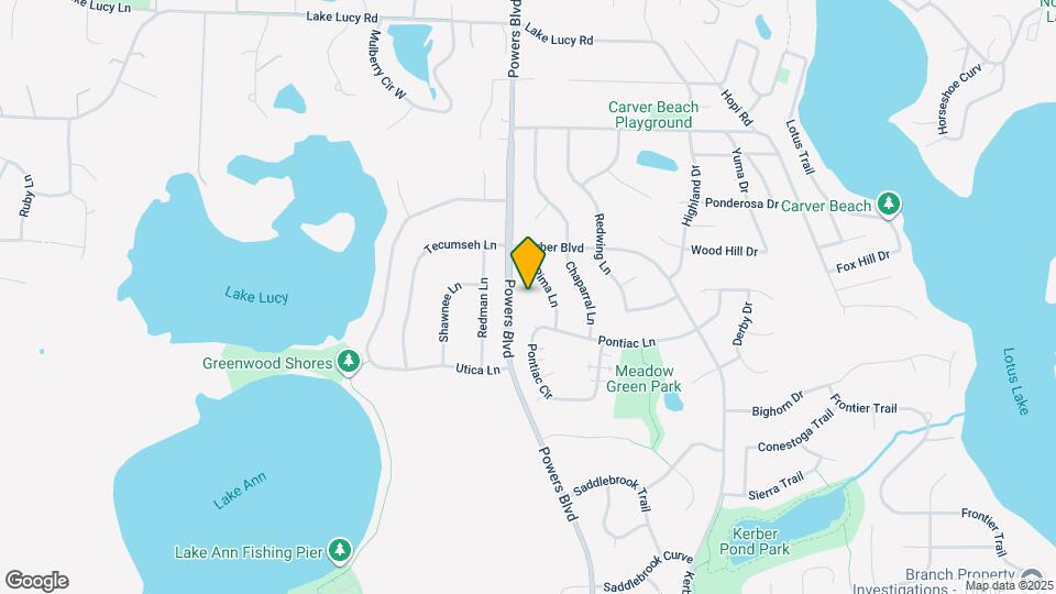 7026 Pima Ln Map and Location Details