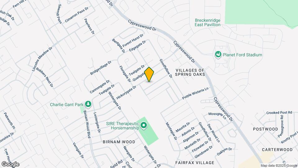 4831 Giant Sequoia Way Map and Location Details