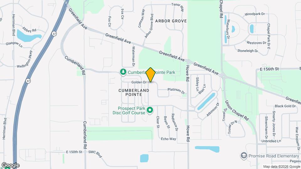 15498 Border Dr Map and Location Details