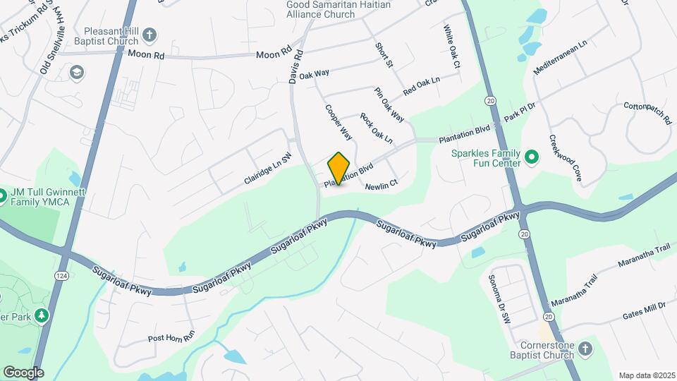 632 Plantation Blvd Map and Location Details