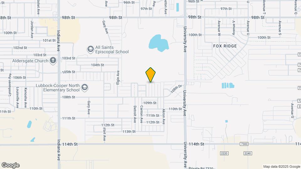 10604 Boston Ave Map and Location Details