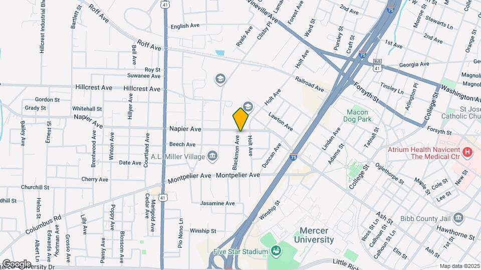 2188 Napier Ave Map and Location Details