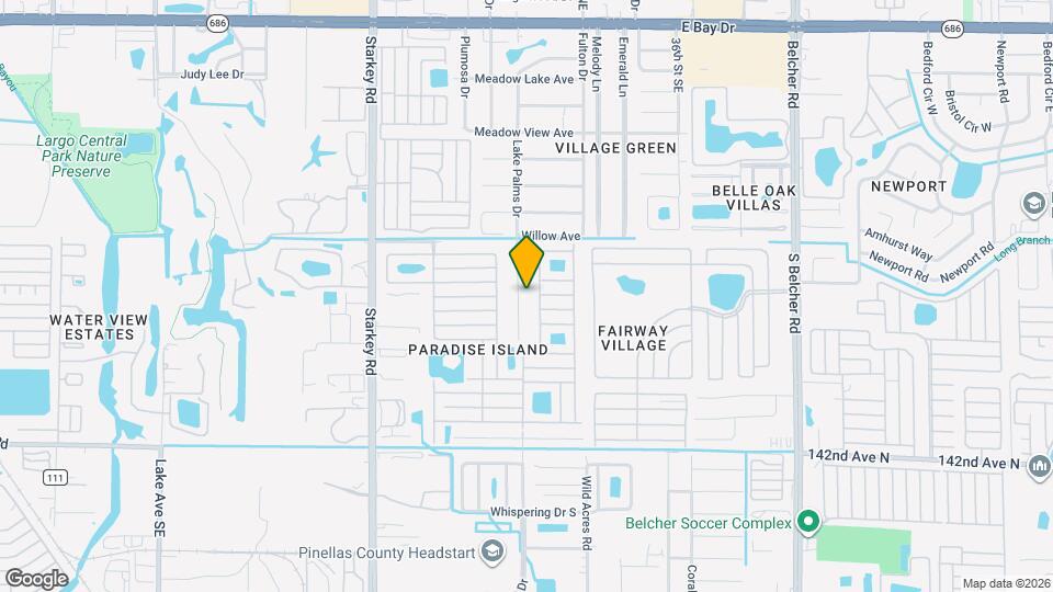 915 Lake Palms Dr, Unit 915 Map and Location Details