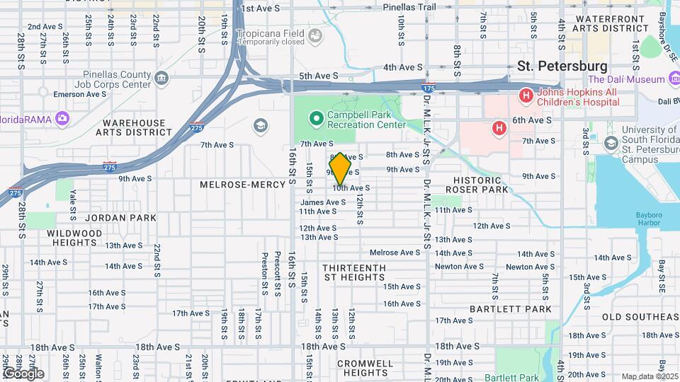 1300 10th Ave S Map and Location Details