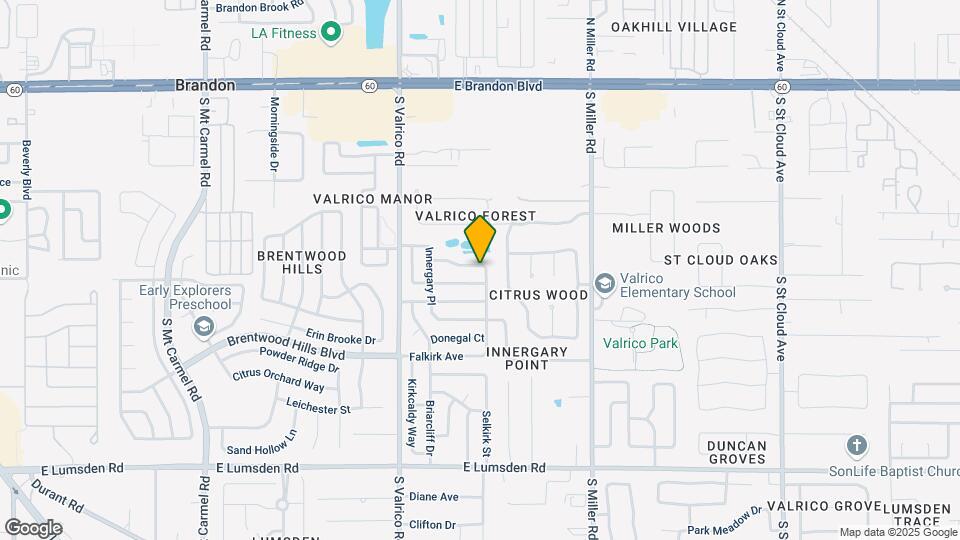 520 Falkirk Ave Map and Location Details