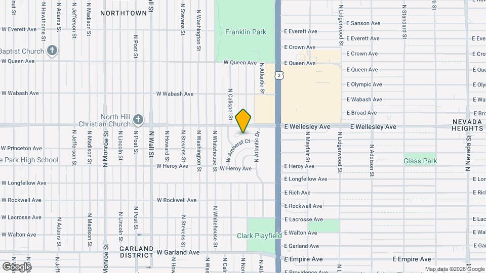 122 W Amherst Ct Map and Location Details