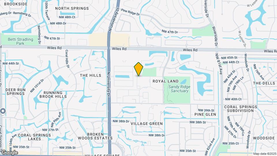 Coral Springs Homes Map and Location Details