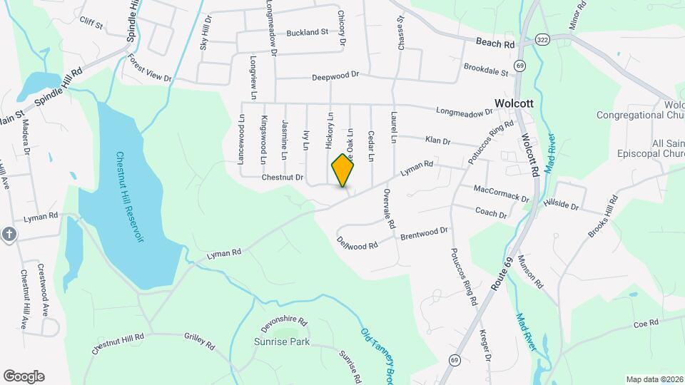 55 White Oak Ln Map and Location Details