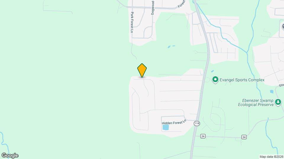 236 Hidden Trace Ct Map and Location Details