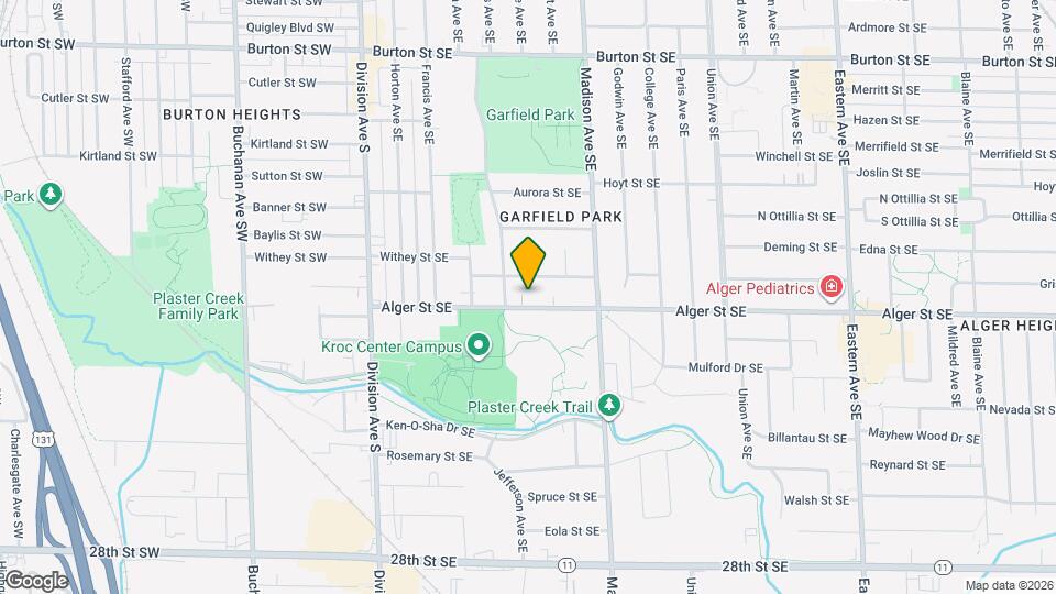 255 Alger St SE Map and Location Details