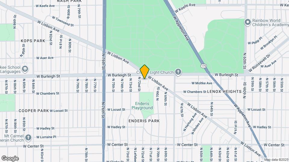 7124 W Moltke Ave Map and Location Details