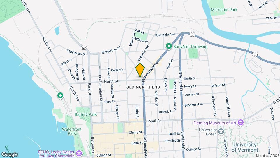 258 North St Map and Location Details