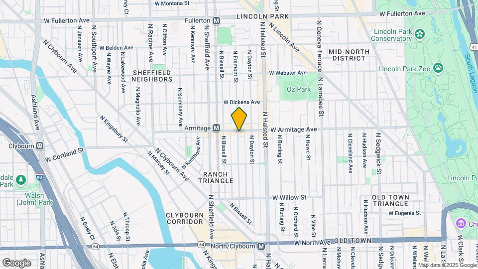 1971 N Fremont St, Unit A Mapa y Detalles de la Ubicación