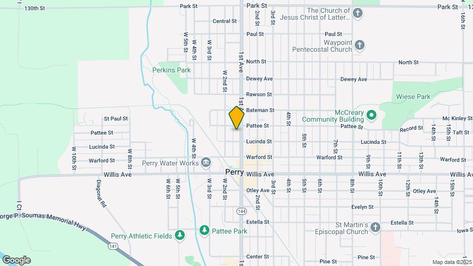 1313 1st Ave Map and Location Details