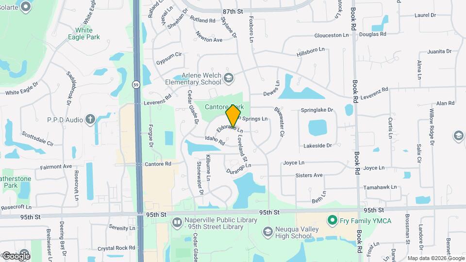 2528 Eldorado Ln Map and Location Details