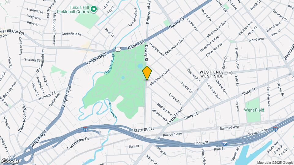 412 Dewey St Map and Location Details