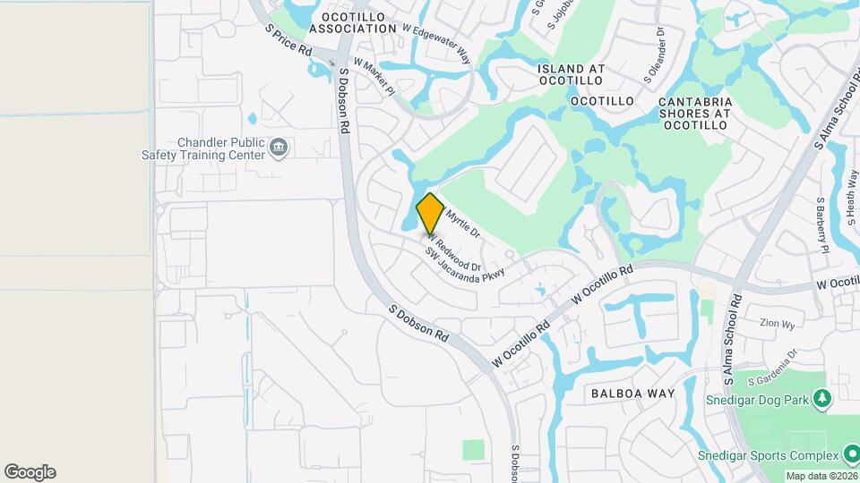 2281 W Redwood Dr Map and Location Details