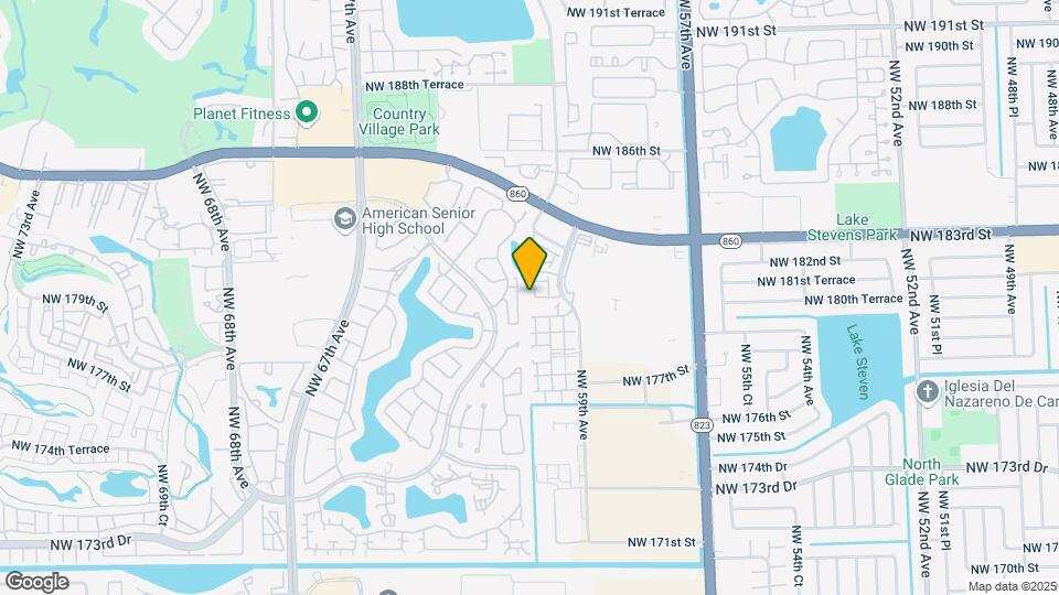 18110 NW 59th Ave Map and Location Details