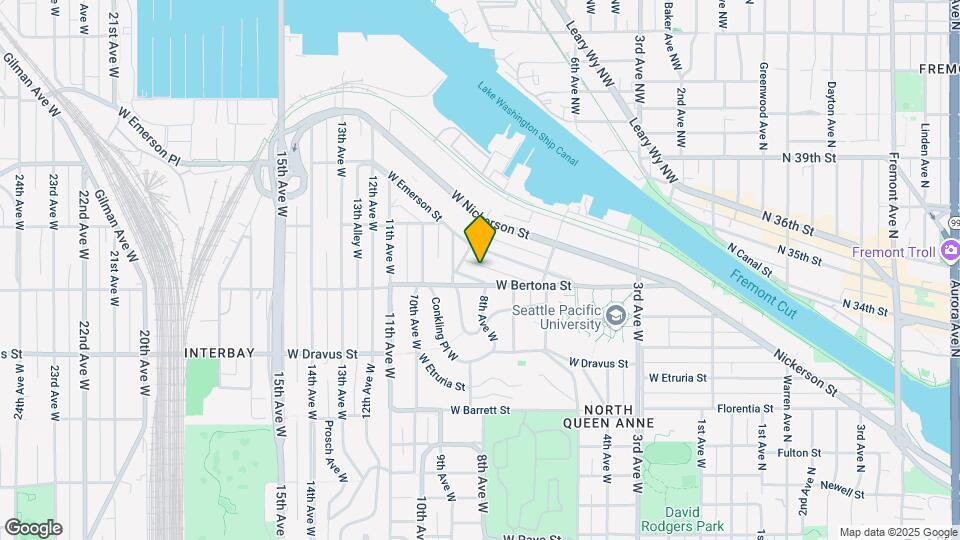 806 W Argand St Map and Location Details