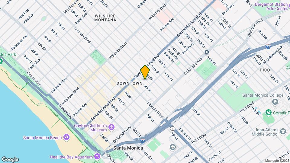 1437 9th St Mapa y Detalles de la Ubicación