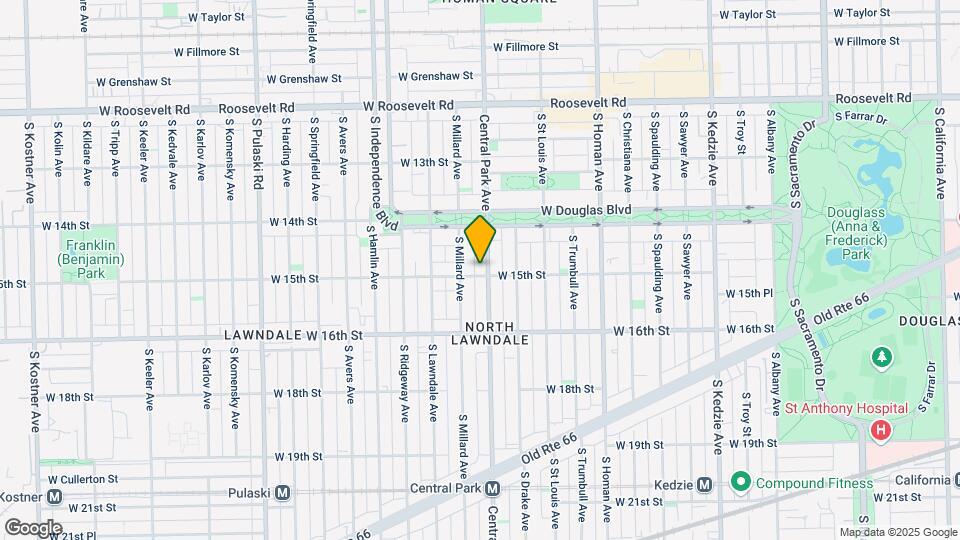 3604 W 15th St Map and Location Details