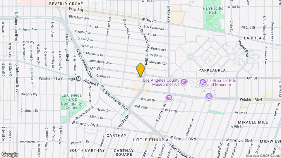 6313 Orange St Map and Location Details