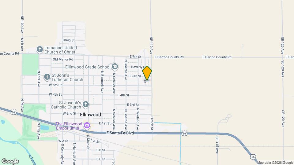 503 Isern St Map and Location Details